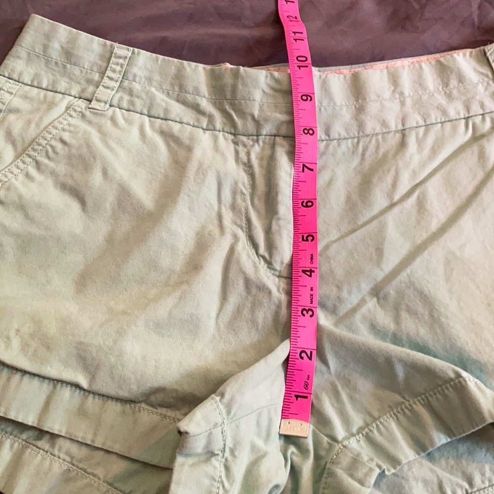 3/$18. 🌼 J. Crew lime green chino shorts size 6 - Picture 8 of 8